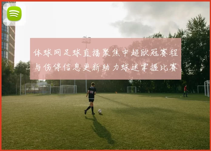 体球网足球直播聚焦中超欧冠赛程与伤停信息更新助力球迷掌握比赛动态